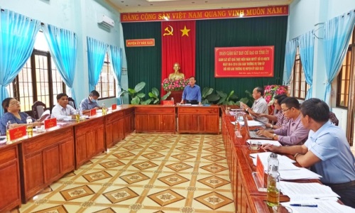 Ban Tổ chức Tỉnh ủy Kon Tum tham mưu triển khai hiệu quả hoạt động của tổ chức đảng ở cơ sở
